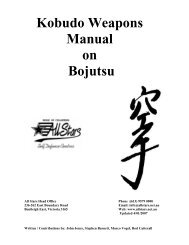 Bo weapons_manual.pdf - All Stars Self Defence Centres