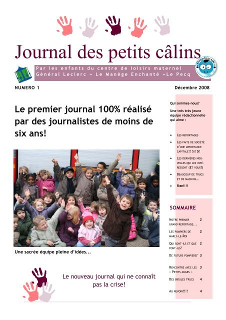 Journal des petits cÃ¢lins - Le Pecq