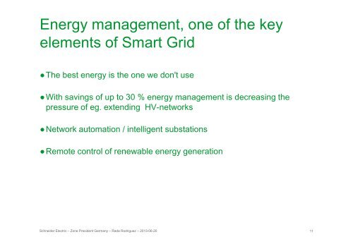 Ms. Rada Rodriguez, CEO Schneider Electric GmbH and Country ...