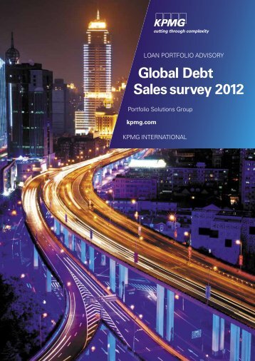 Global Debt Sales survey 2012 - Vastgoedjournaal