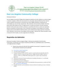 East Los Angeles Community College - East Los Angeles College