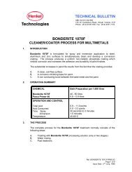 Technical Data Sheet - Solvents