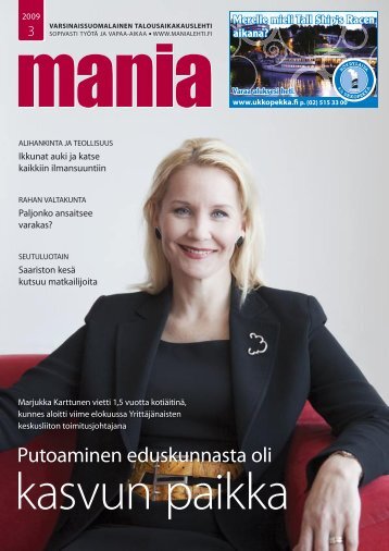Putoaminen eduskunnasta oli - Manialehti.fi