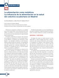 La alimentaciÃ³n como metÃ¡fora. La influencia de la alimentaciÃ³n en ...