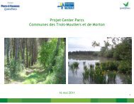 PrÃ©sentation Ã©conomique du projet Center Parcs dans la Vienne