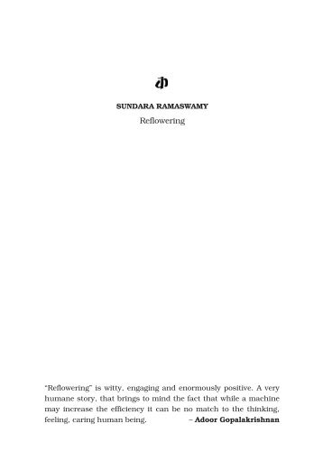 Reflowering in PDF - Tamil Nation & Beyond