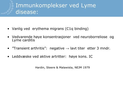 Immunkomplekser og plasmaferese - Arendal kommune