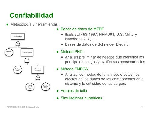 La confiabilidad en los sistemas eléctricos. - Schneider Electric