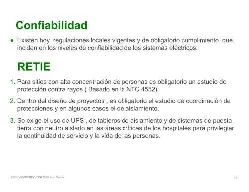 La confiabilidad en los sistemas eléctricos. - Schneider Electric