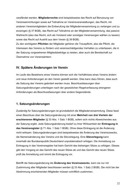 Leitfaden zum Vereinsrecht - Landes-Kanu-Verband Berlin