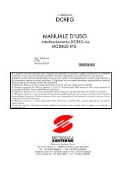 DCREG Modbus IT - Santerno