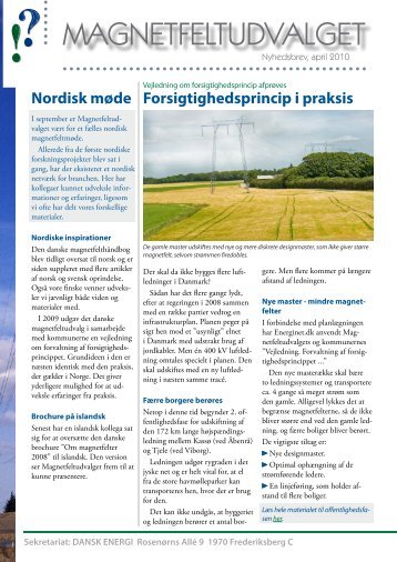 Nyhedsbrev april 2010 - Dansk Energi