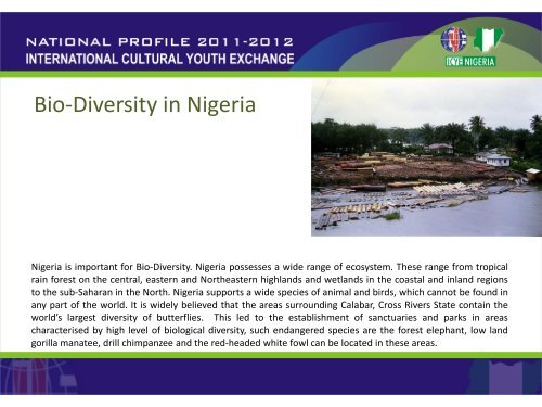 NATIONAL PROFILE 2011-2012 - ICYE