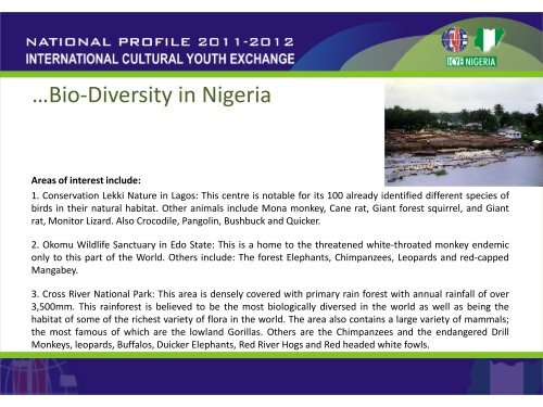 NATIONAL PROFILE 2011-2012 - ICYE