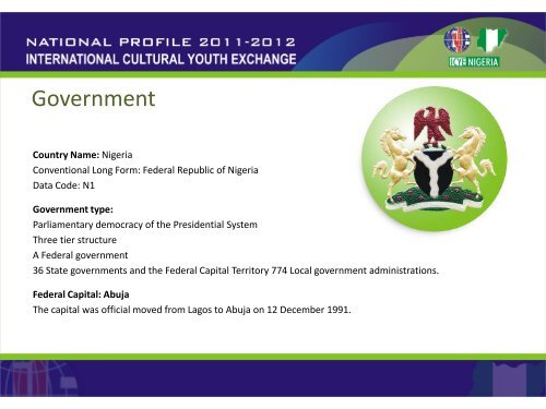 NATIONAL PROFILE 2011-2012 - ICYE