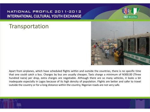 NATIONAL PROFILE 2011-2012 - ICYE