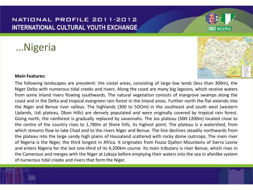 NATIONAL PROFILE 2011-2012 - ICYE