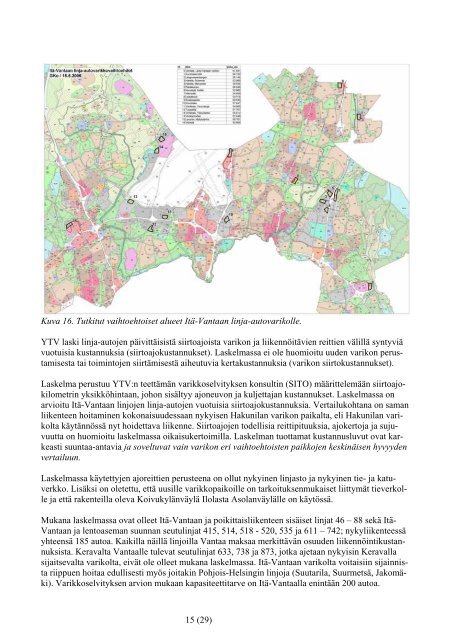 Itä-Vantaan linja-autovarikko - Vantaan kaupunki