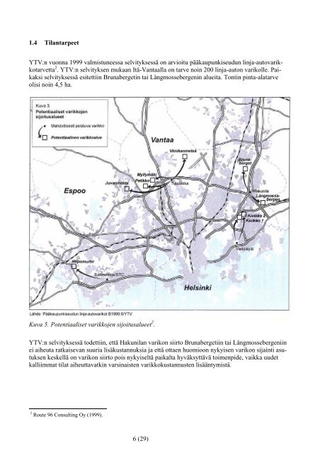 Itä-Vantaan linja-autovarikko - Vantaan kaupunki