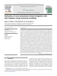 Numerical modeling of urea-ammonium-nitrate ... - PC-Progress