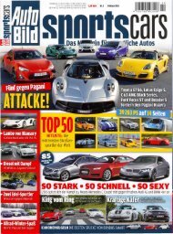 Februar 2013 Acht und Nebel Auto Bild Sportscars - RS Raceline