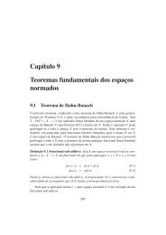 CapÃ­tulo 9 Teoremas fundamentais dos espaÃ§os normados