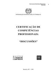 certificação de competências profissionais - Organização ...
