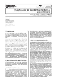 Investigación de accidentes-incidentes: procedimiento - Instituto ...