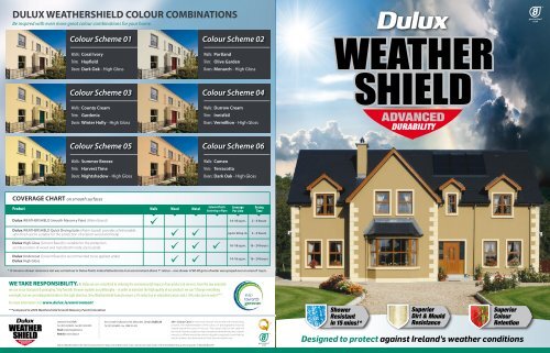  dulux  weathershield  colour  combinations Dulux  Trade Ireland 