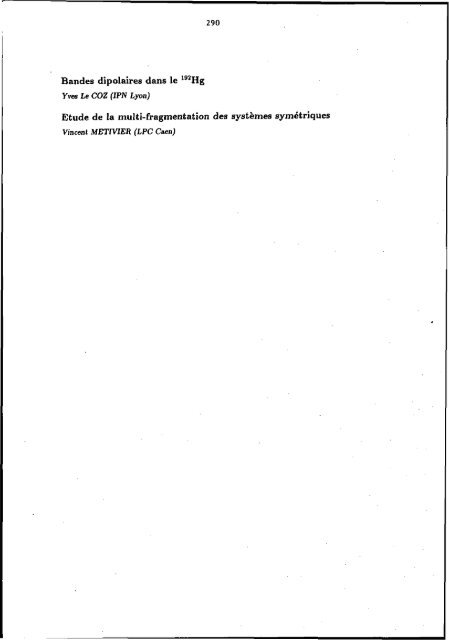 Les noyaux en 1993 : une nouvelle faÃ§on d'exister - Cenbg - IN2P3