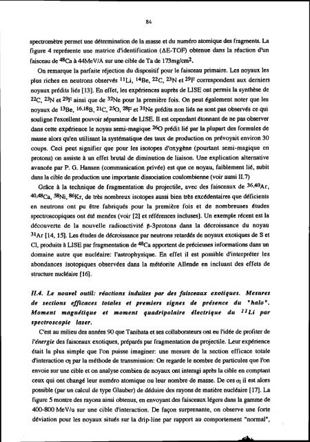 Les noyaux en 1993 : une nouvelle faÃ§on d'exister - Cenbg - IN2P3