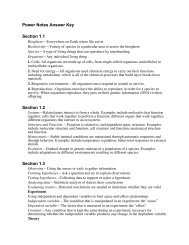 Power Notes Answer Key Section 1.1 Section 1.2 Section 1.3