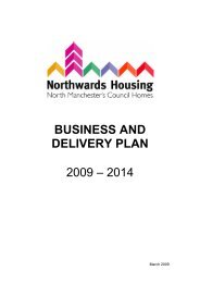 BUSINESS AND DELIVERY PLAN 2009 â 2014 - Northwards Housing