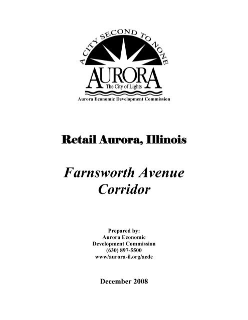 Farnsworth Avenue Corridor - City of Aurora