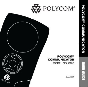 Polycom Communicator C100 User Guide - Polycom Support