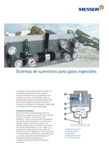 Sistemas de suministro de gas para gases especiales - Messer