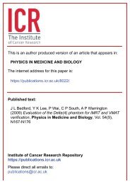 Evaluation of the Delta (4) phantom for IMRT and VMAT verification