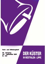Heft 216 - Ev. Küstervereinigung Westfalen-Lippe
