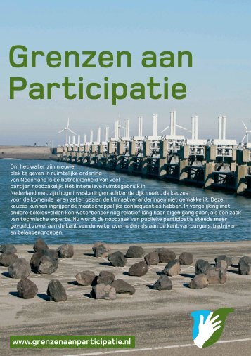 Flyer Grenzen aan Participatie - Leven met Water Kennisopbrengsten