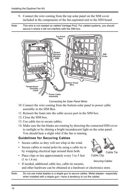 Daytime Fan-Aspirated Radiation Shield Kit Installation Manual