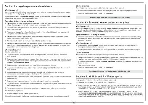 Certificate of Insurance Standard - Adrian Flux