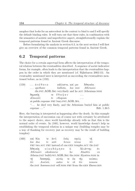 Aspect in Ancient Greek - Nijmegen Centre for Semantics