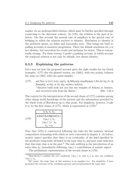 Aspect in Ancient Greek - Nijmegen Centre for Semantics