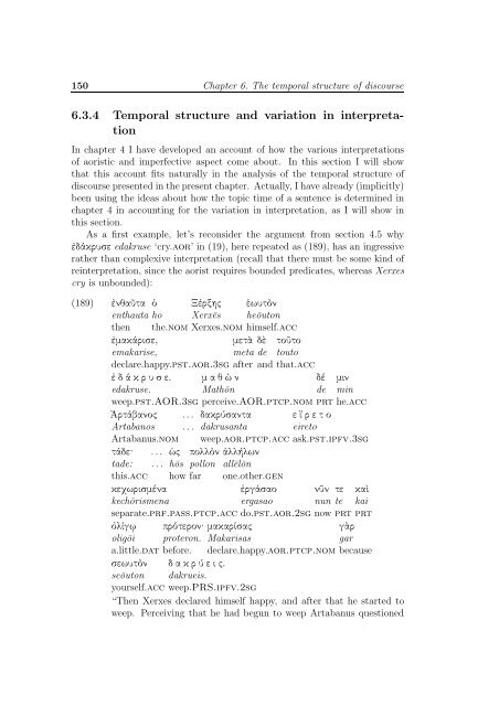 Aspect in Ancient Greek - Nijmegen Centre for Semantics