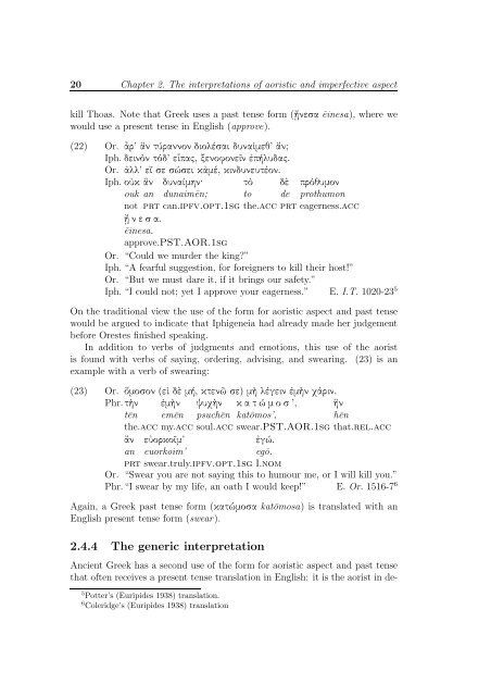 Aspect in Ancient Greek - Nijmegen Centre for Semantics