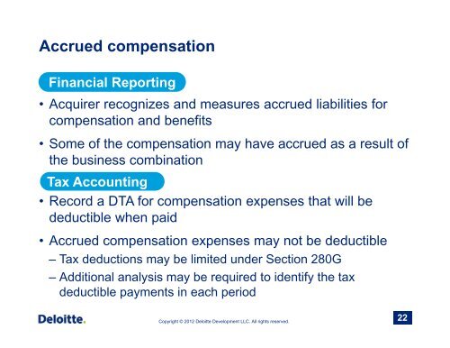 Deloitte FAS 141R-Acquisition Accounting