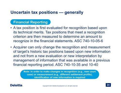 Deloitte FAS 141R-Acquisition Accounting