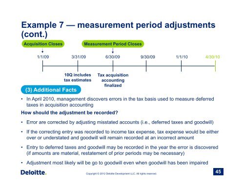 Deloitte FAS 141R-Acquisition Accounting