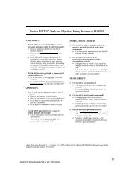 Revised IEP/IFSP Goals and Objectives Rating Instrument ... - Usd 333