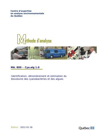 MA. 800 Cya.alg 1.0 - Centre d'expertise en analyse ...